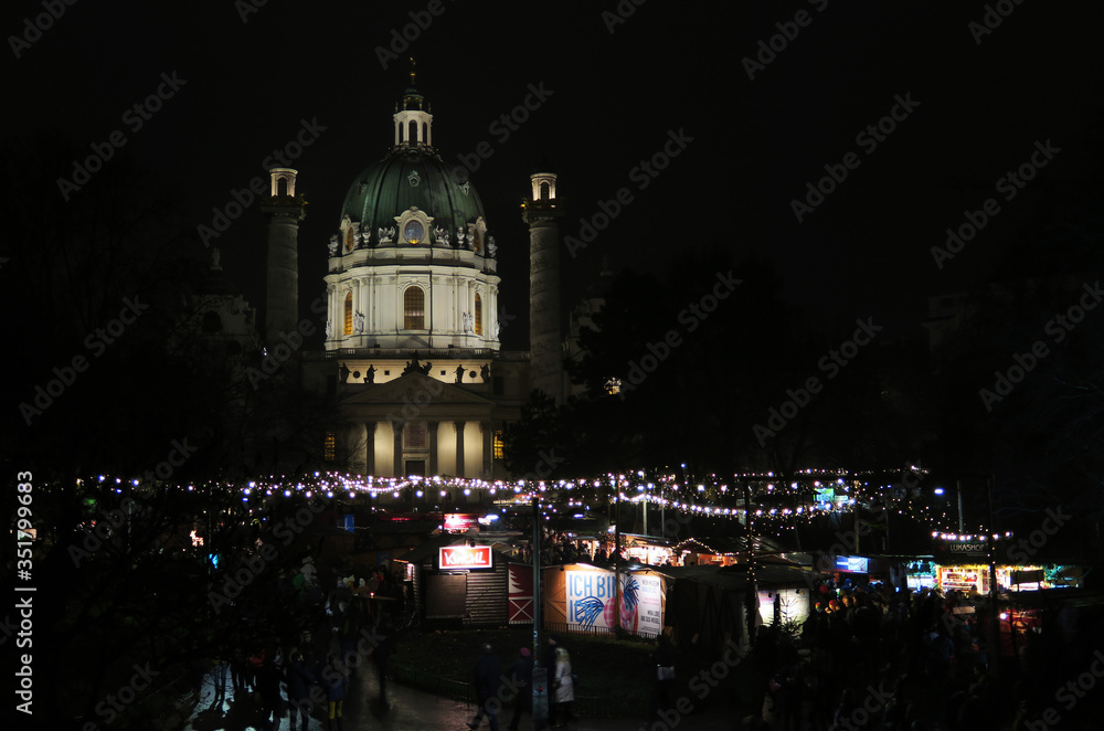 Fototapeta premium Karlskirche Wien