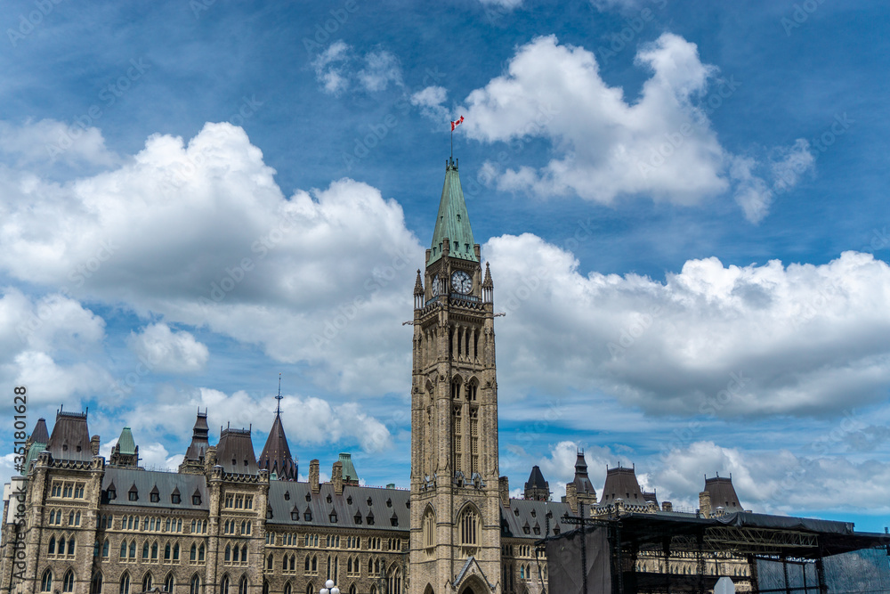 Typical Ottawa Tourism Points in Canada