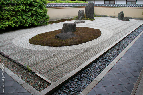 Daitoku-ji Temple Ryogen-in stone garden kyoto japan