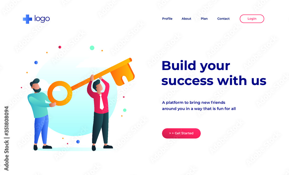 Illustration Landing Page Illustration Landing Page