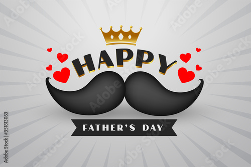 happy fathers day hipster style background design