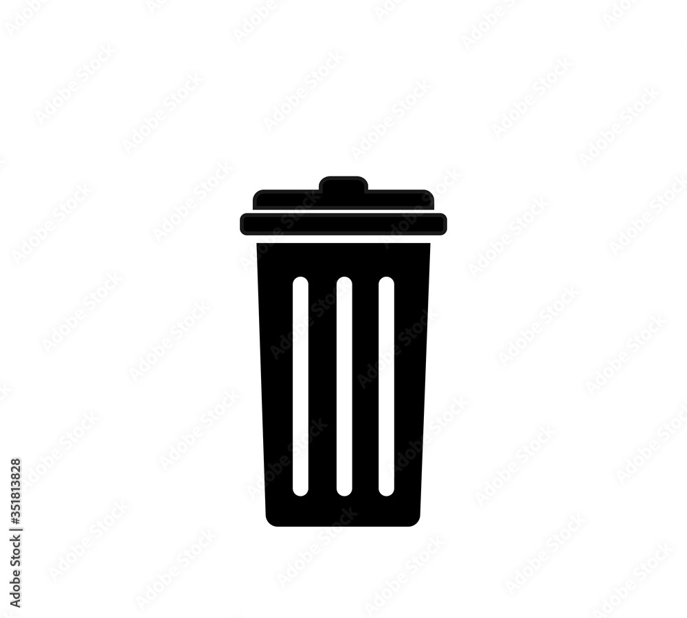Trash can icon, delete icon vector illustration eps 10 Trash can icon, delete icon vector illustration eps 10