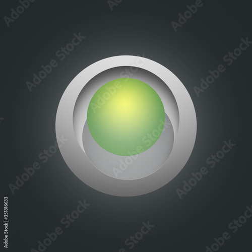 Beautiful and Modern Logo Design on Black Background
