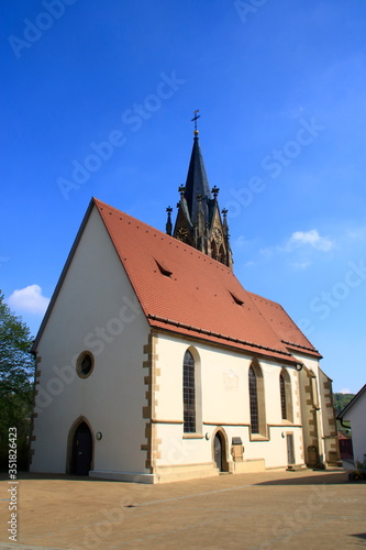 Martinskirche in der gemeinde eberdingen bei ludwigsburg