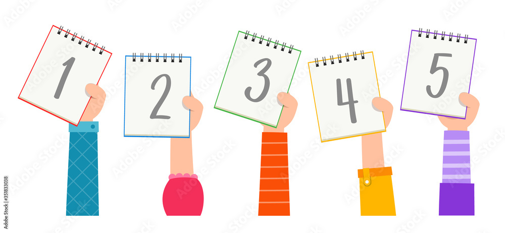 cute little kid study math number count apple cute little kid study math number count apple