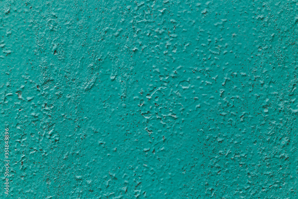 Turquoise rustic texture background with craquelure. Turquoise rustic texture background with craquelure.