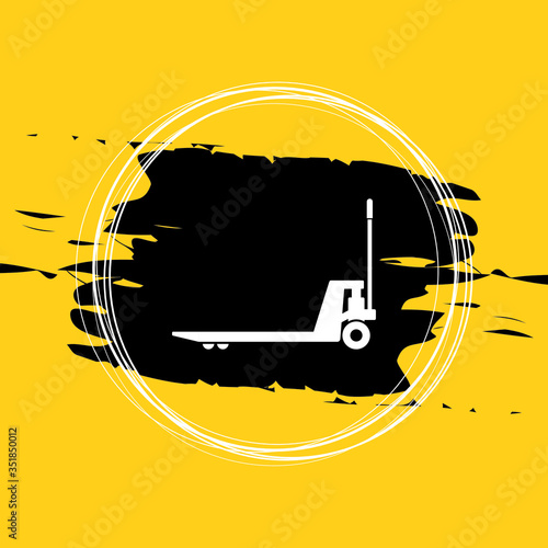 Hand Pallet Truck Icon