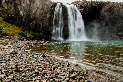 waterfall in the westfjords iceland