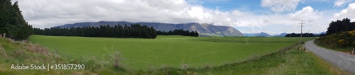 panorama of the mountains