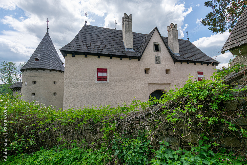 The impressive Castle Ottenstein in Waldviertel, Lower Austria The impressive Castle Ottenstein in Waldviertel, Lower Austria