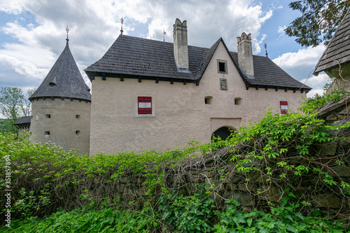 The impressive Castle Ottenstein in Waldviertel, Lower Austria