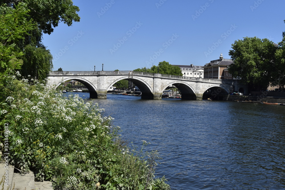 Fototapeta premium bridge over the river