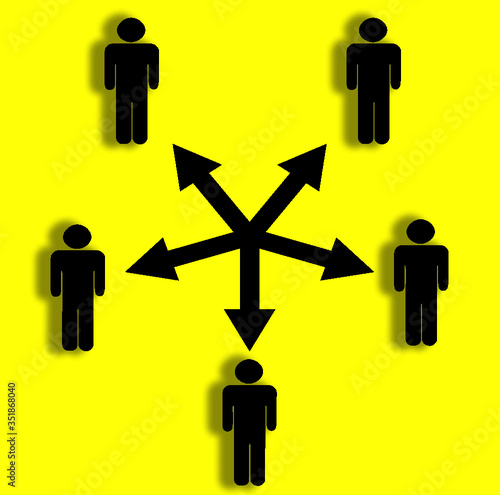 distanziamento sociale distanza sicurezza virus covid 