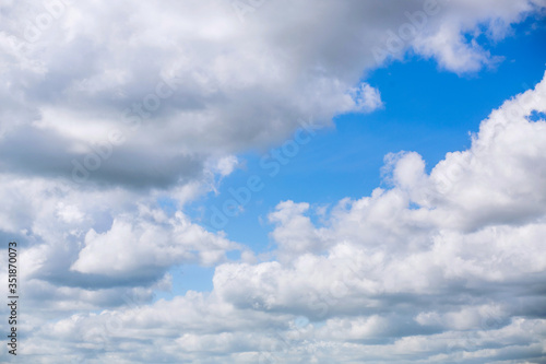 Fototapeta Naklejka Na Ścianę i Meble -  Photo of beautiful clouds on a background of blue sky