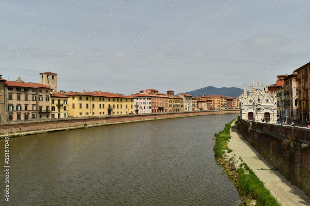 Arno river Pisa