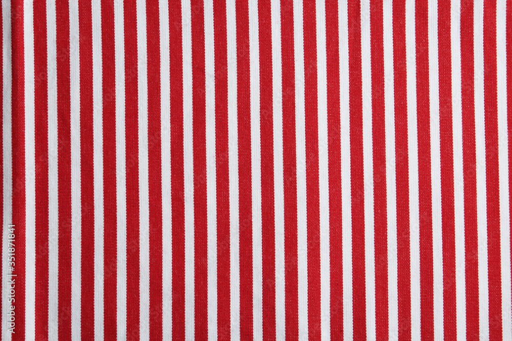 Texture of red striped fabric as background, closeup Texture of red striped fabric as background, closeup