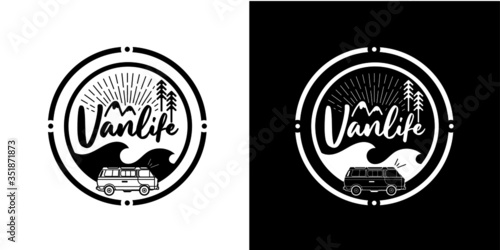 VANLIFE - STAMP - LOGO - LABEL