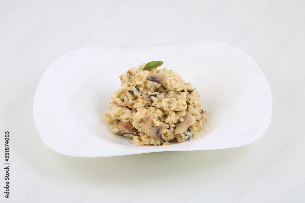 risotto with mushrooms risotto with mushrooms