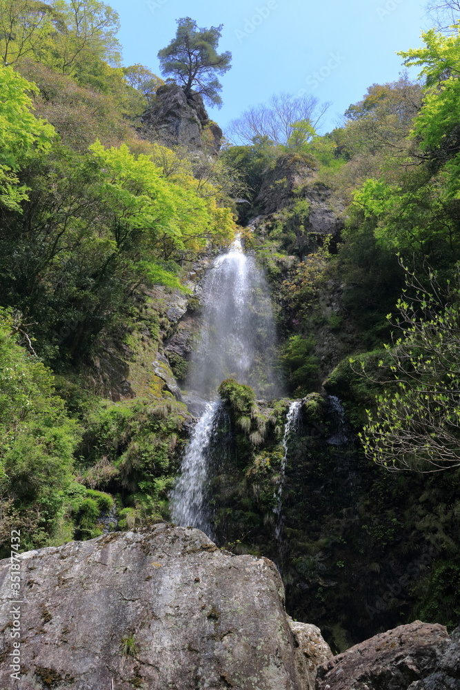 樽の滝　隠れた名瀑（高知県高知市）