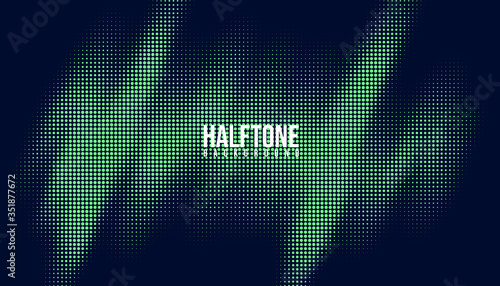  Abstract vector halftone background monochrome printing raster 