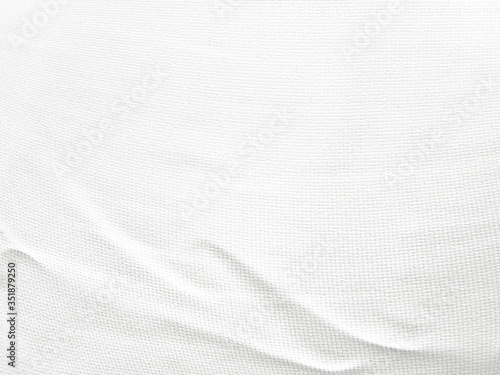 Wallpaper Mural Soft white wrinkled fabric background Torontodigital.ca