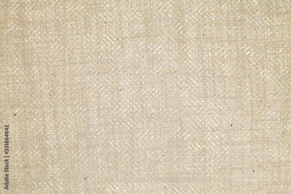 Fototapeta premium Natural linen material textile canvas texture background