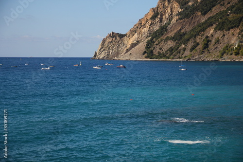 Beautiful coastline in Italy