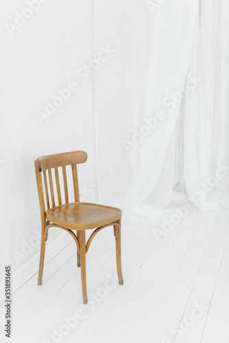 old white chair in the room © Мария Мельничук