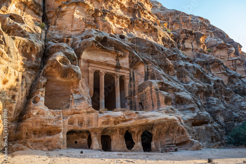 cave monastery in petra