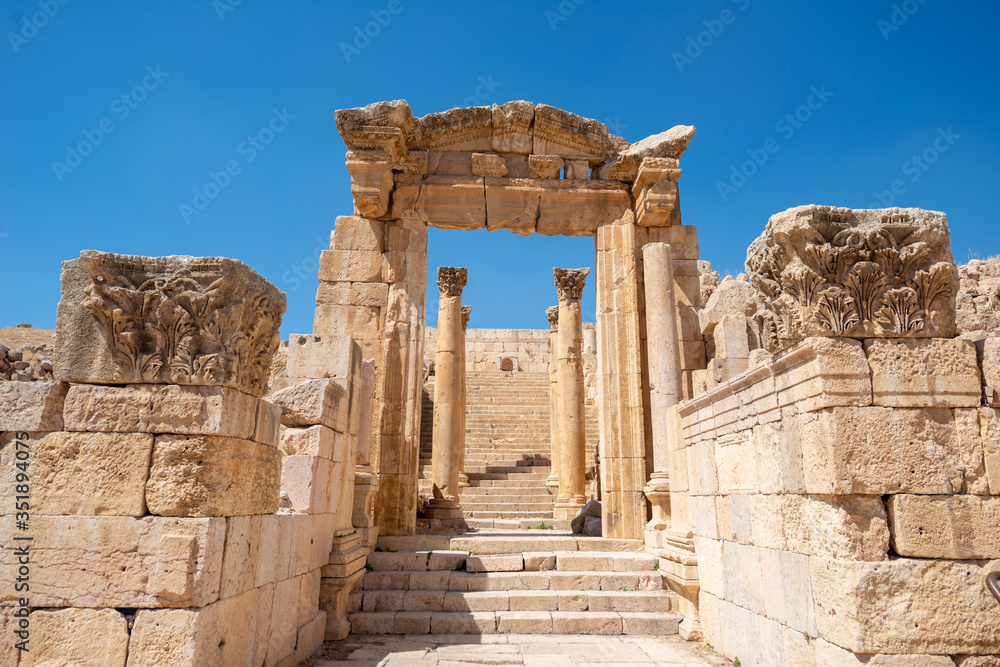 ruins of the ancient city of jeresh ruins of the ancient city of jeresh