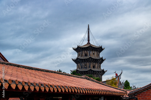 Quanzhou, China has a thousand year old pagoda.