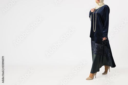 Muslim woman studio look book