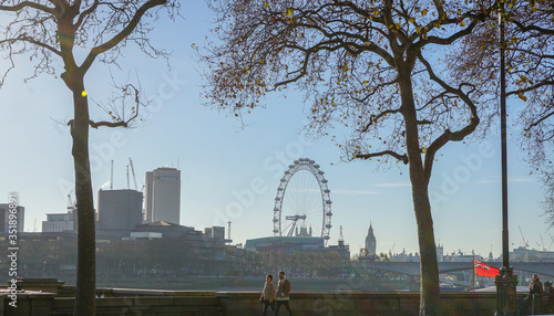 Walking in London