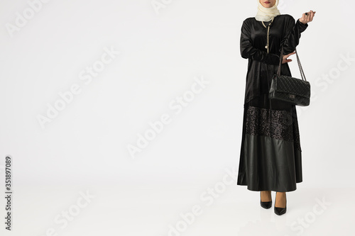 Muslim woman studio look book