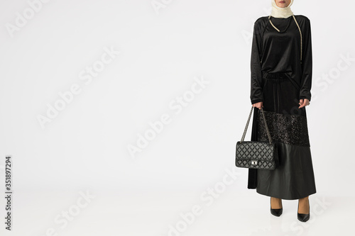 Muslim woman studio look book