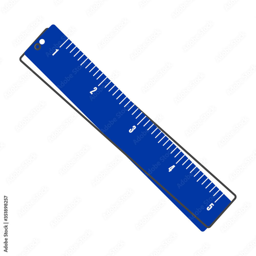 ruler isolated on white ruler isolated on white