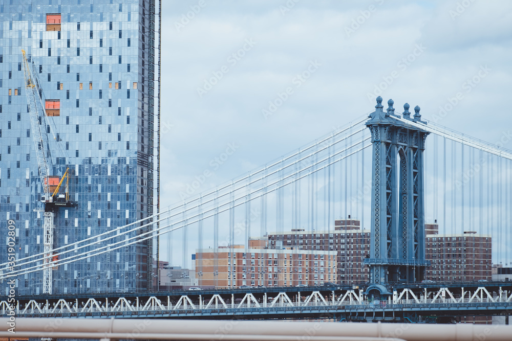 Obraz premium Pont de Manhattan, New York