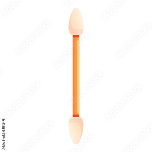 Sponge applicator icon. Cartoon of sponge applicator vector icon for web design isolated on white background