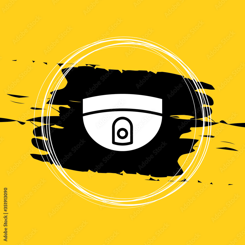 Fototapeta premium Surveillance Home Camera Icon, CCTV Icon Vector Illustration Eps10