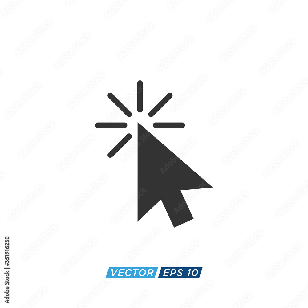 Pointer or Cursor Sign Icon Design Vector Pointer or Cursor Sign Icon Design Vector