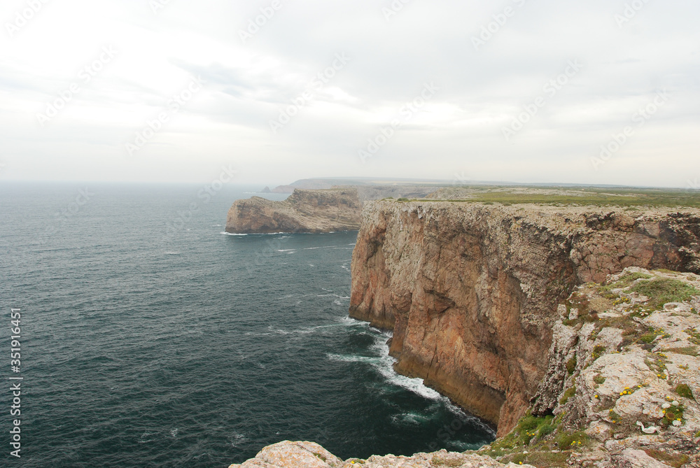 Fototapeta premium cliffs of mountain in portugal