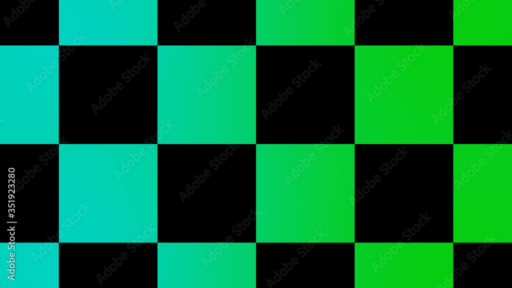 Cyan & green checker board,New chess board abstract background Cyan & green checker board,New chess board abstract background