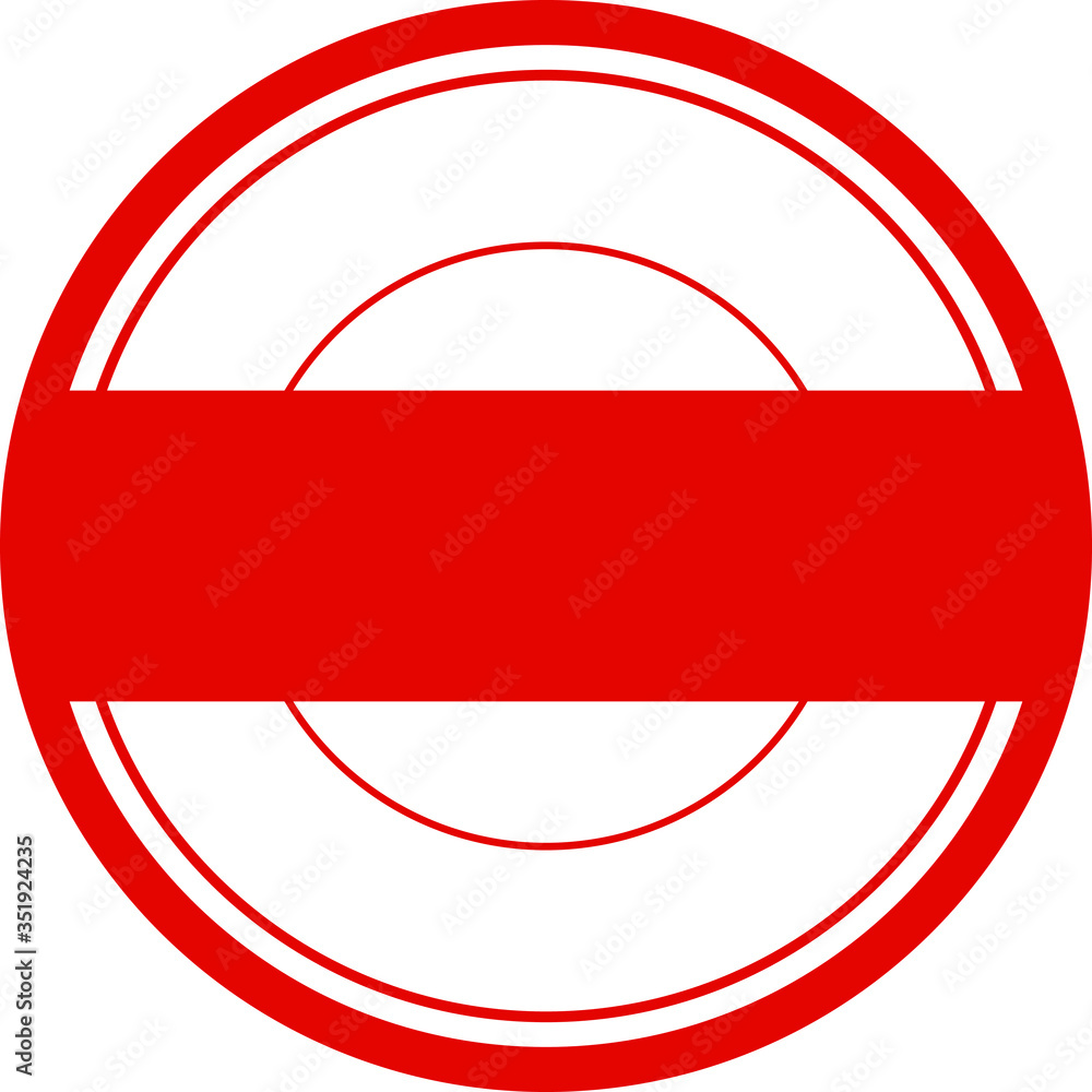 Vector Stamp without text. Red Rubber Texture . Vector Stamp without text. Red Rubber Texture .