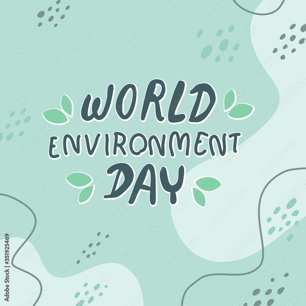World Environment Day design of Vector 