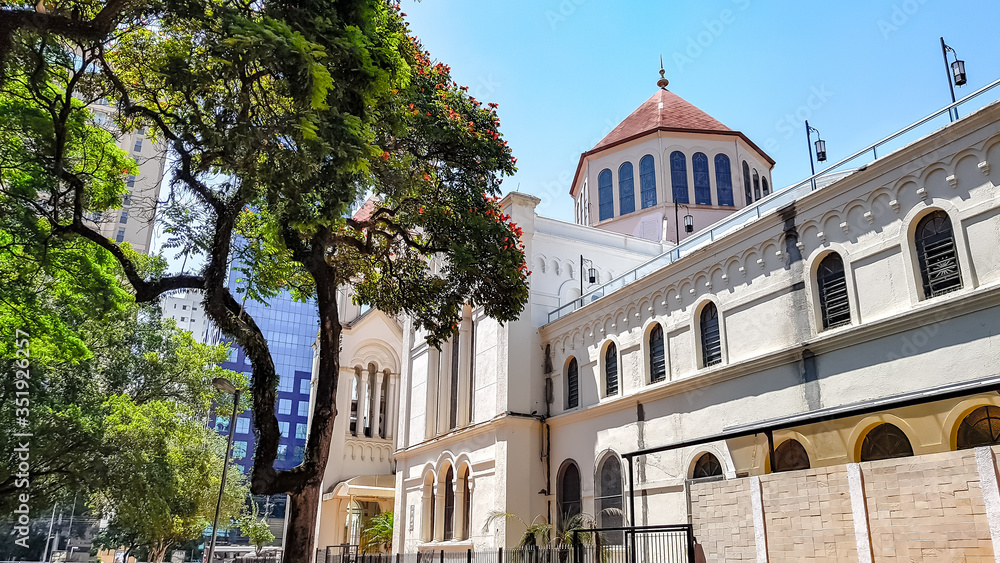 Obraz premium view of the old town