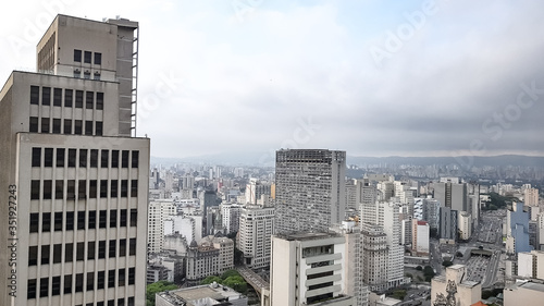S  o Paulo city skyline