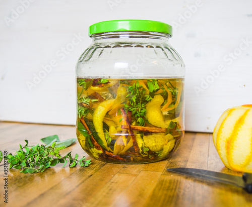 herbs and spices to macerate in alcohol to produce traditional liqueur