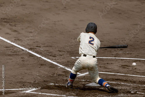 高校野球試合風景