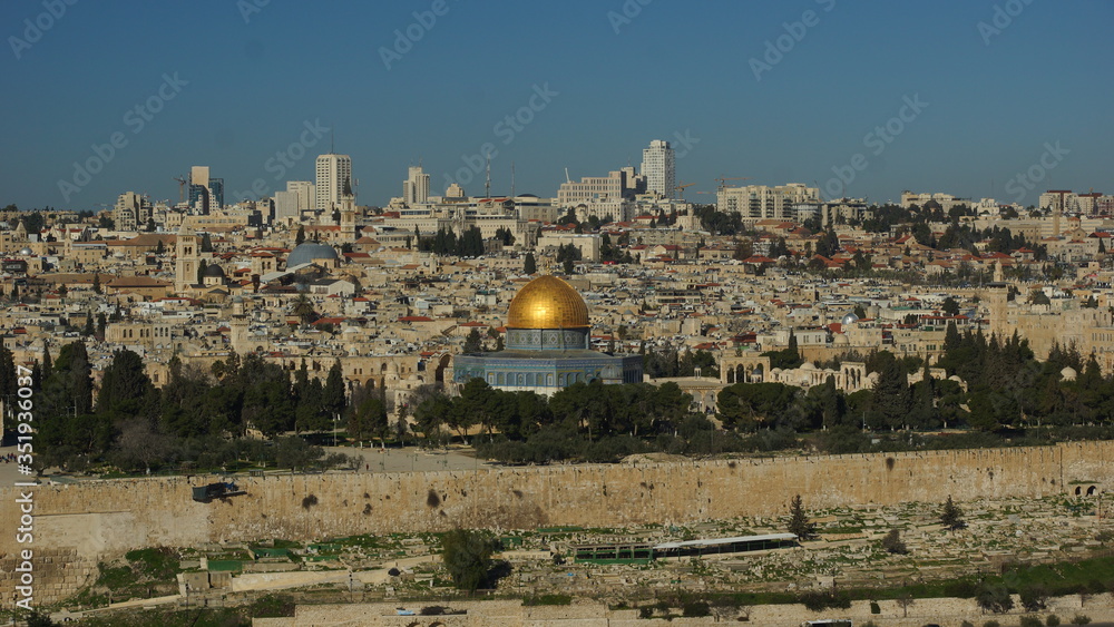 Naklejka premium jerusalem old town