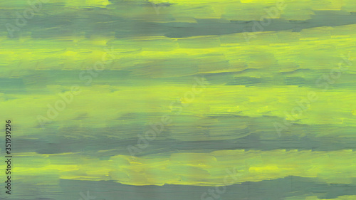 Olive green and yellow colors. Gouache texture. Grunge colors. Element for art design. Brush texture.